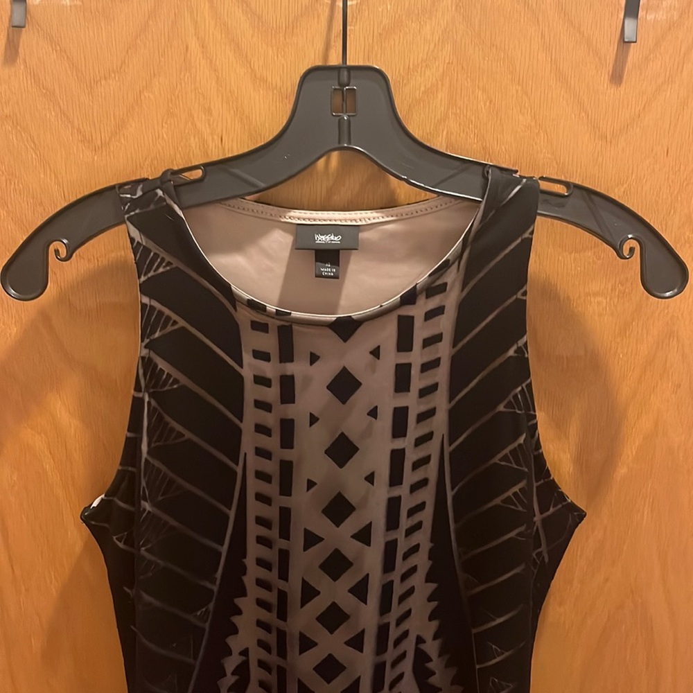Mossimo Supply Co. Black and tan Maxi Dress